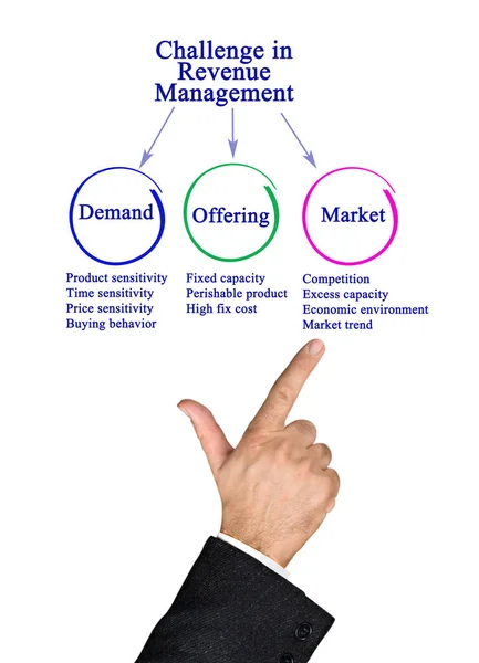 Výzvou v Revenue Management — Stock fotografie